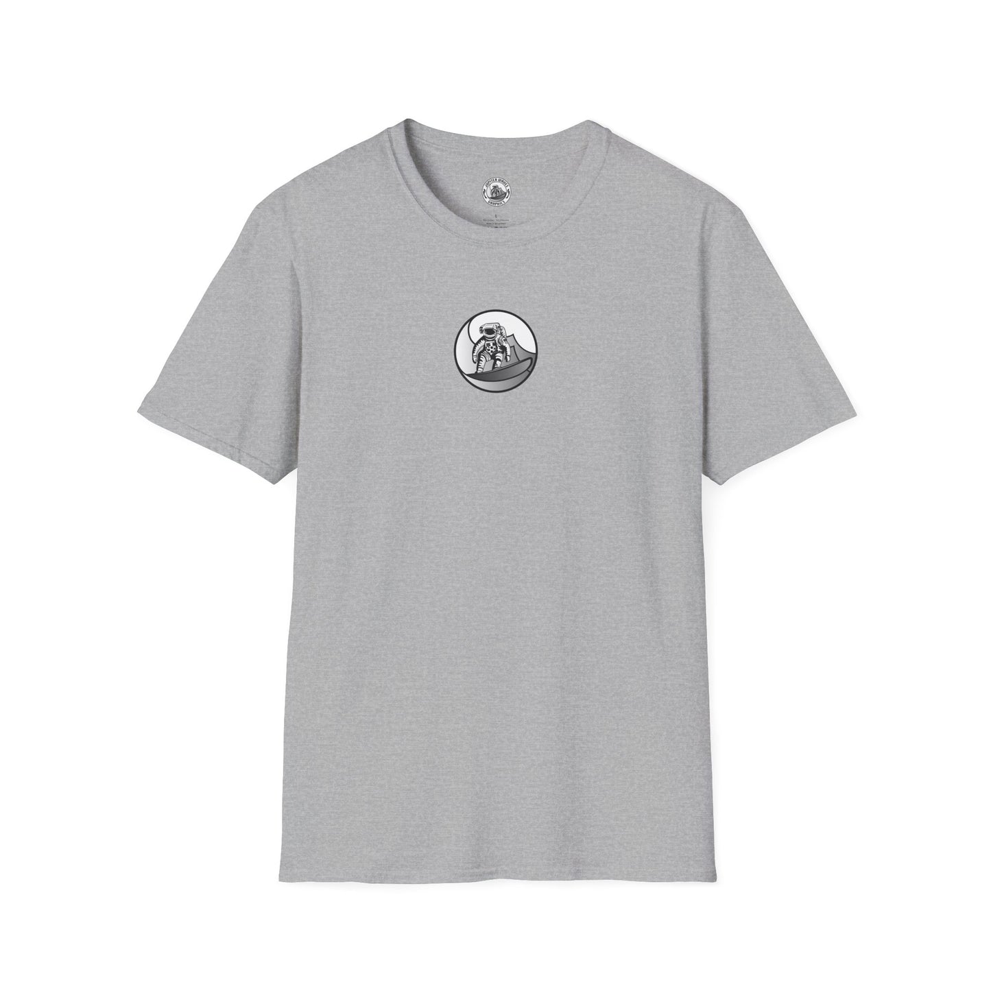 Jupiter Waves Graphics B/W Logo Shirt