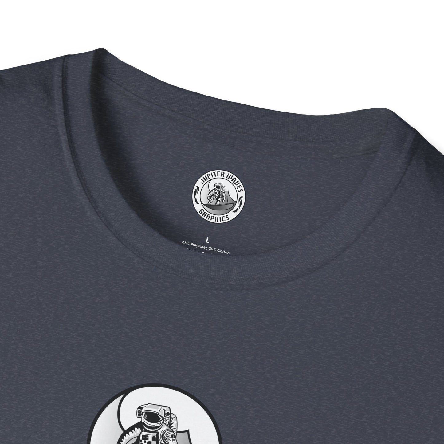 Jupiter Waves Graphics B/W Logo Shirt