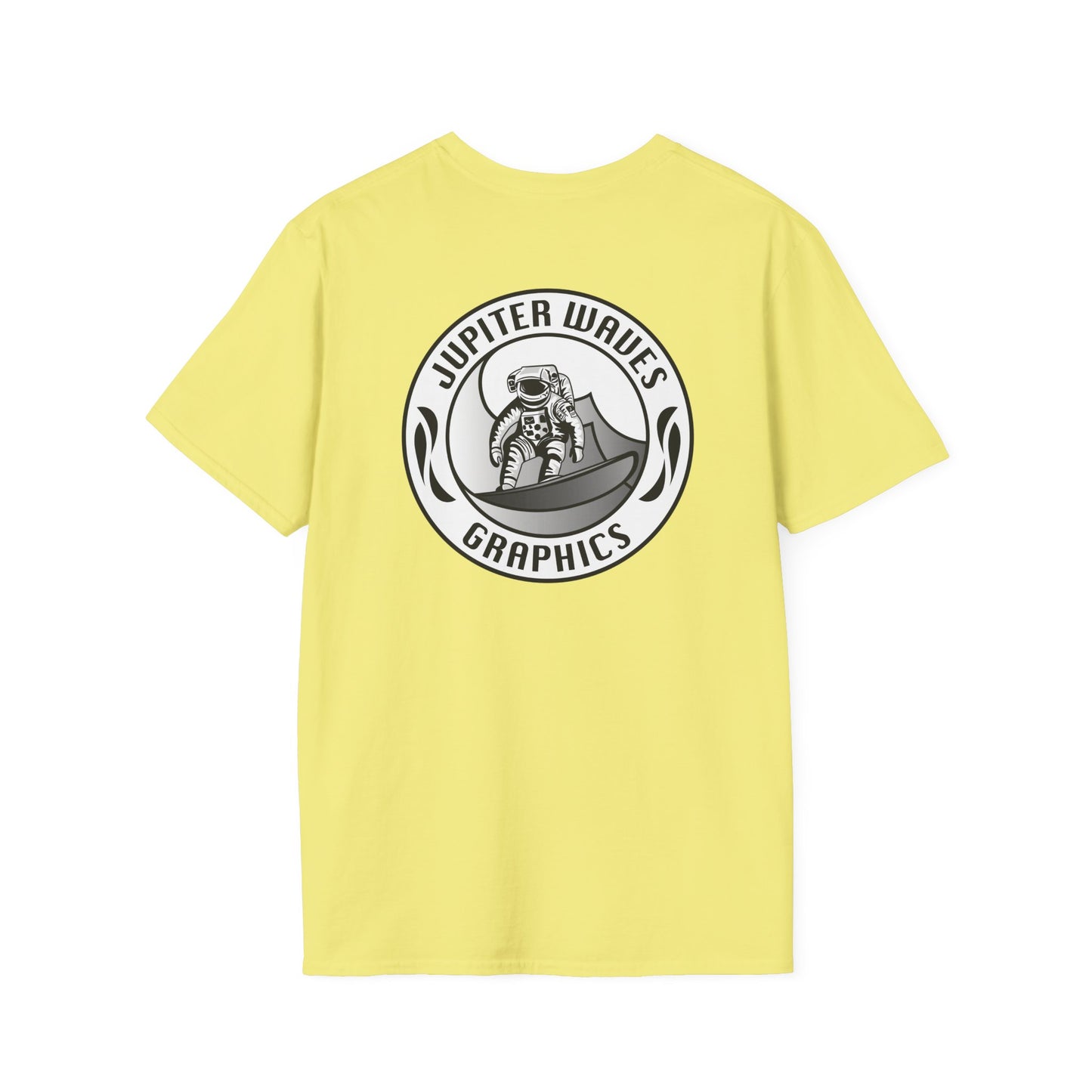 Jupiter Waves Graphics B/W Logo Shirt