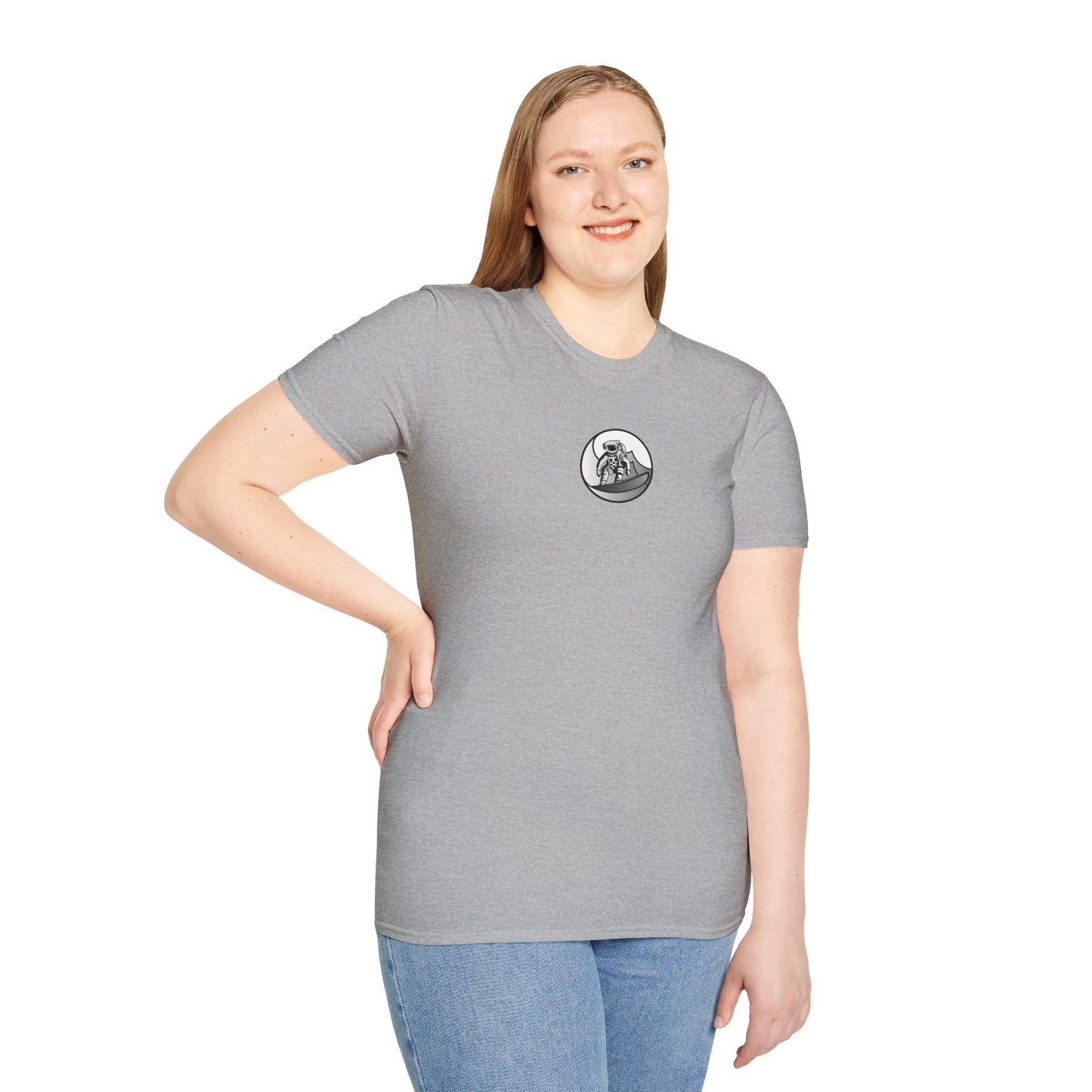 Jupiter Waves Graphics B/W Logo Shirt