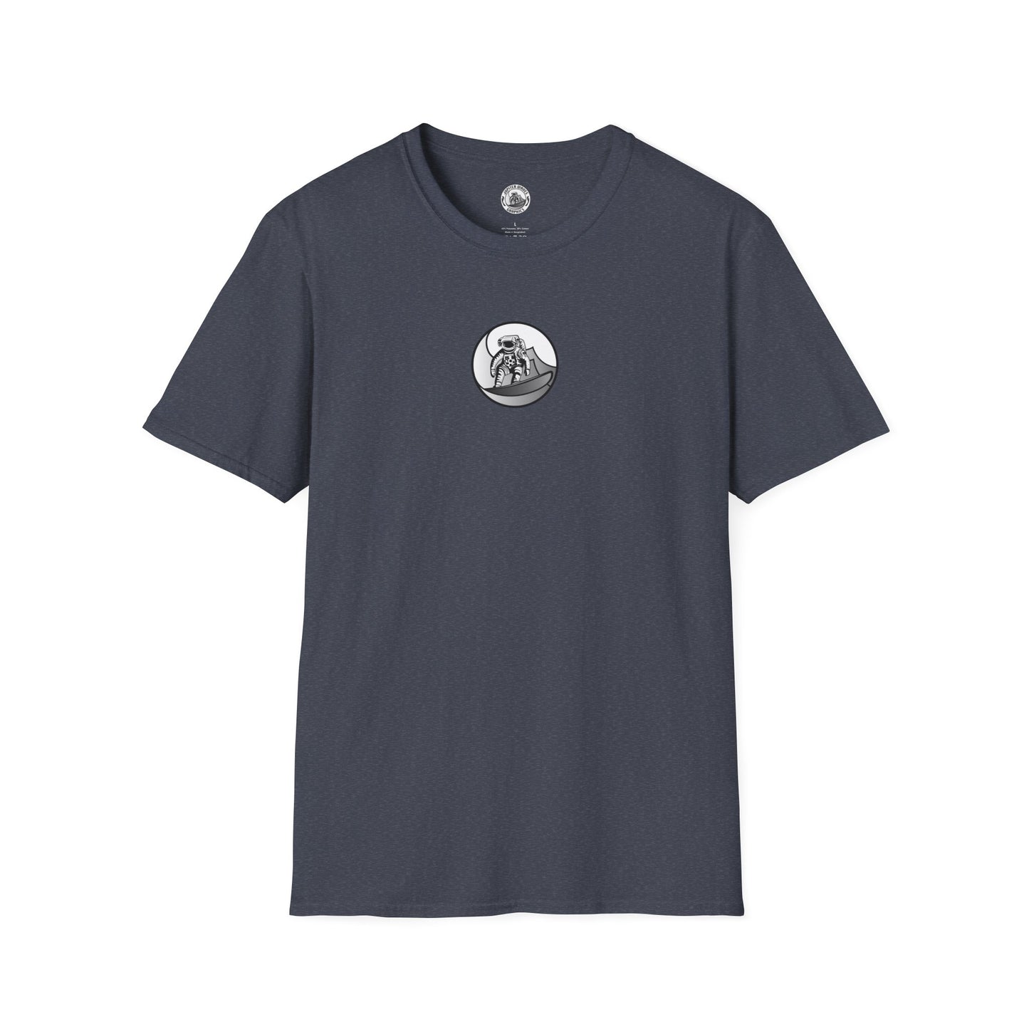 Jupiter Waves Graphics B/W Logo Shirt