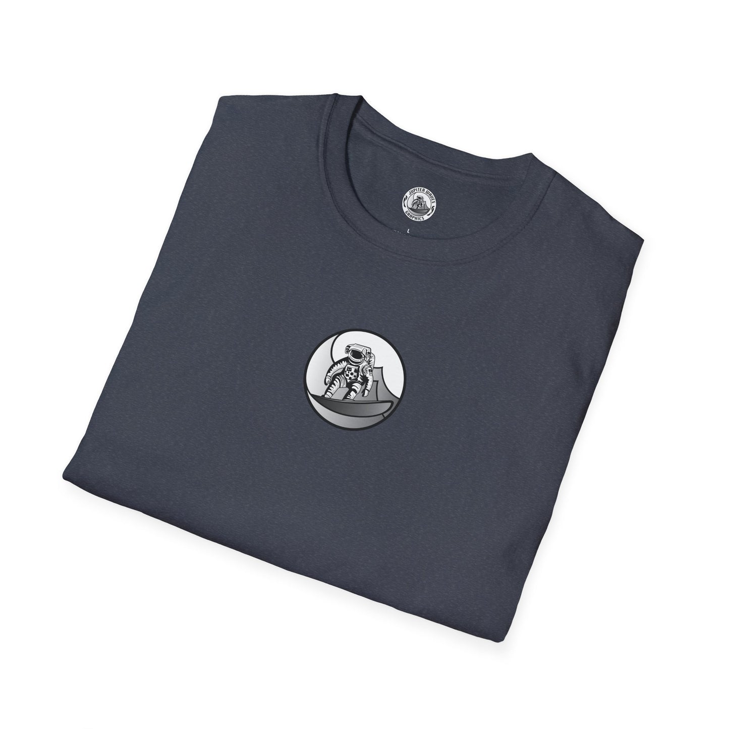 Jupiter Waves Graphics B/W Logo Shirt