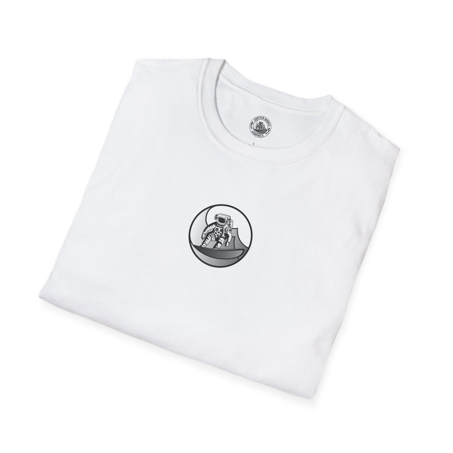 Jupiter Waves Graphics B/W Logo Shirt