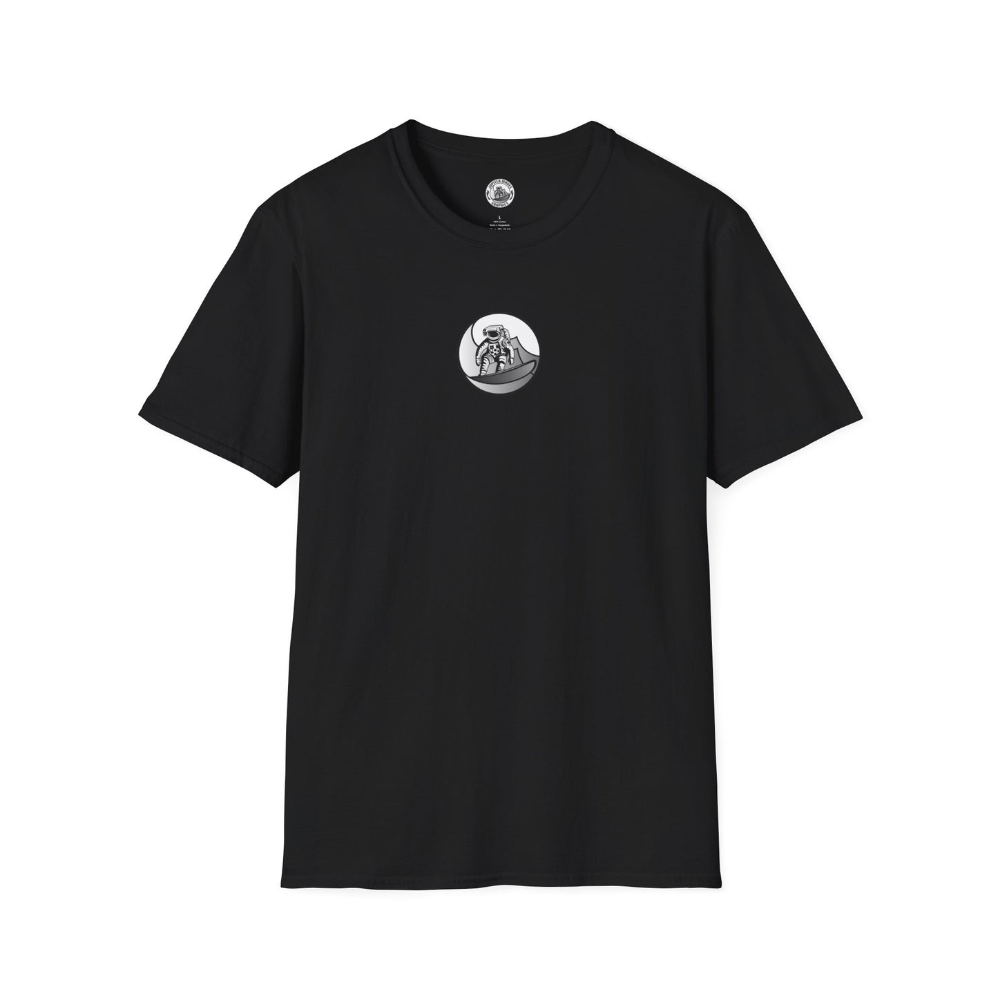 Jupiter Waves Graphics B/W Logo Shirt