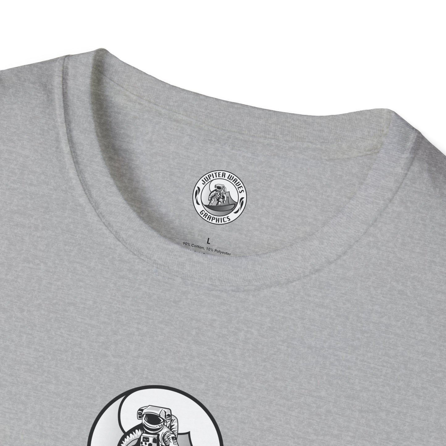 Jupiter Waves Graphics B/W Logo Shirt