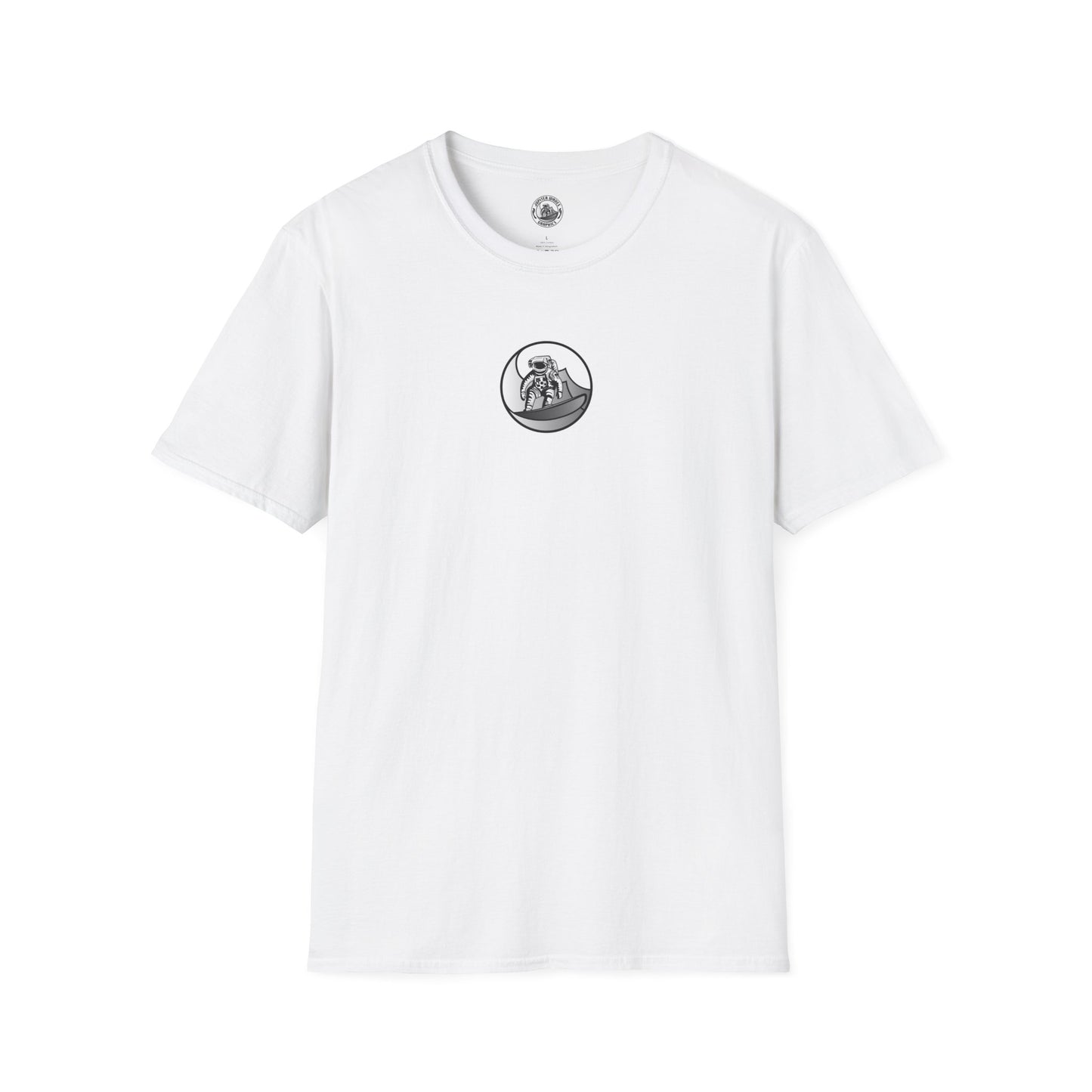 Jupiter Waves Graphics B/W Logo Shirt