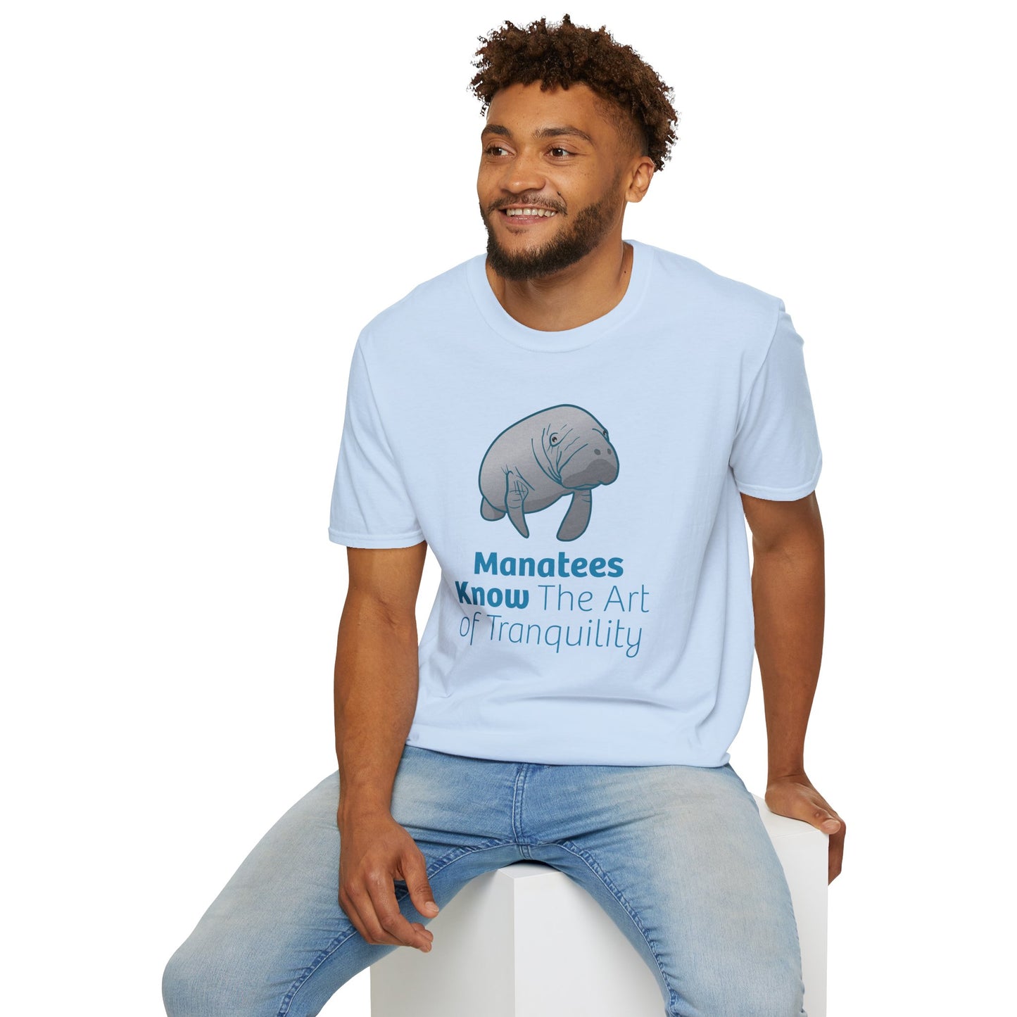 Manatee T-Shirt "Manatees Know The Art of Tranquility"