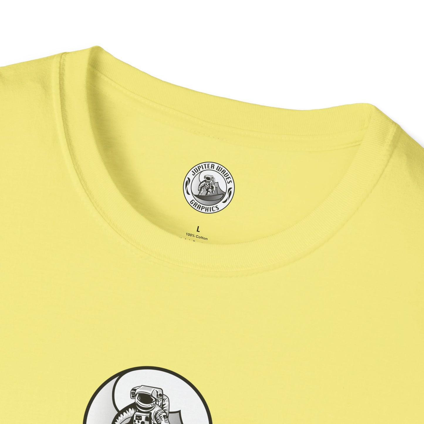 Jupiter Waves Graphics B/W Logo Shirt