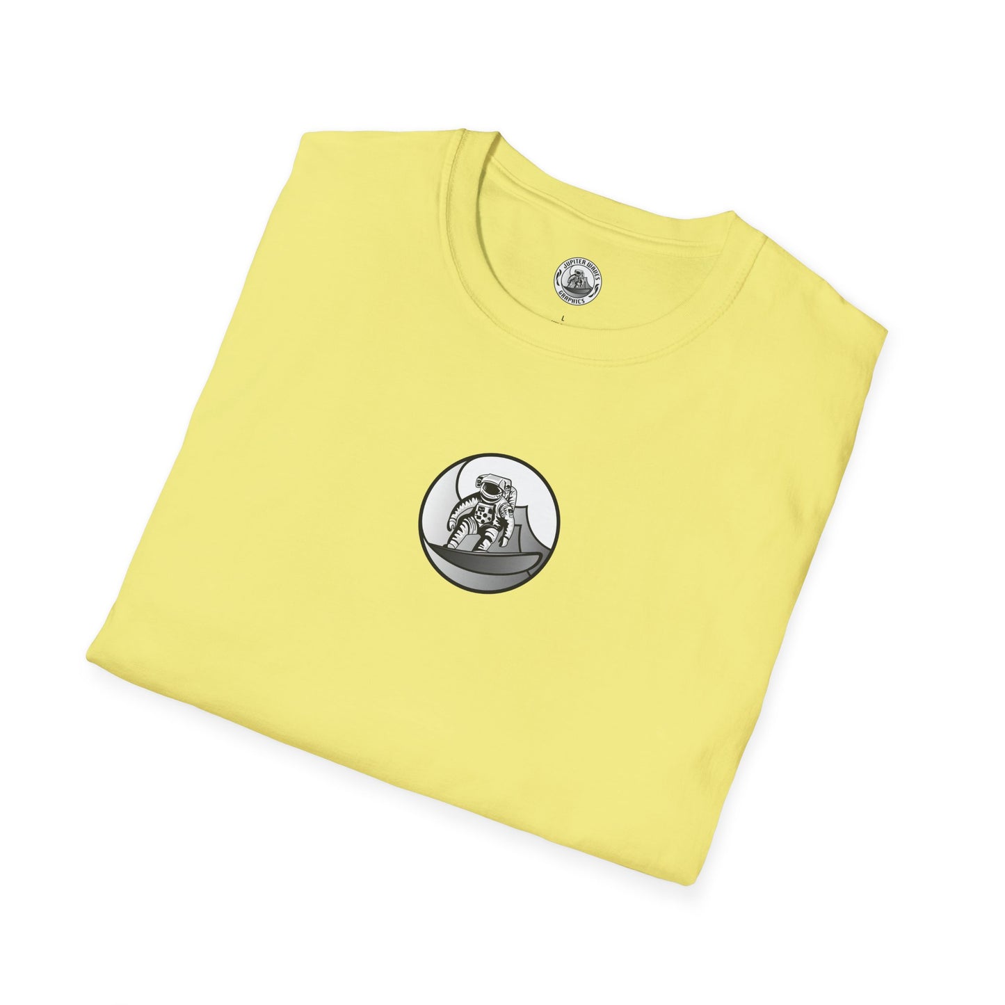 Jupiter Waves Graphics B/W Logo Shirt
