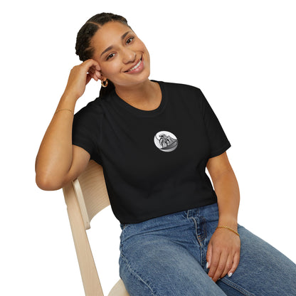 Jupiter Waves Graphics B/W Logo Shirt
