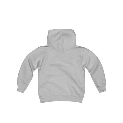 Jupiter Waves Graphics Logo / Youth Heavy Blend Hooded Sweatshirt