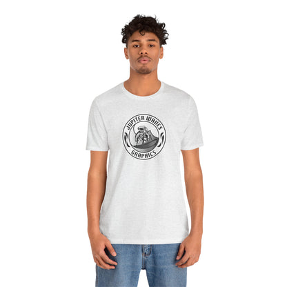 Jupiter Waves Graphics B/W logo T-shirt
