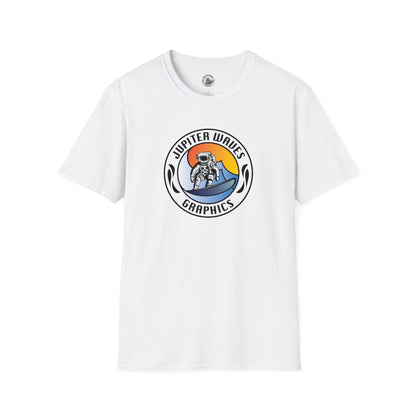 Jupiter Waves Graphics Color Logo T-shirt