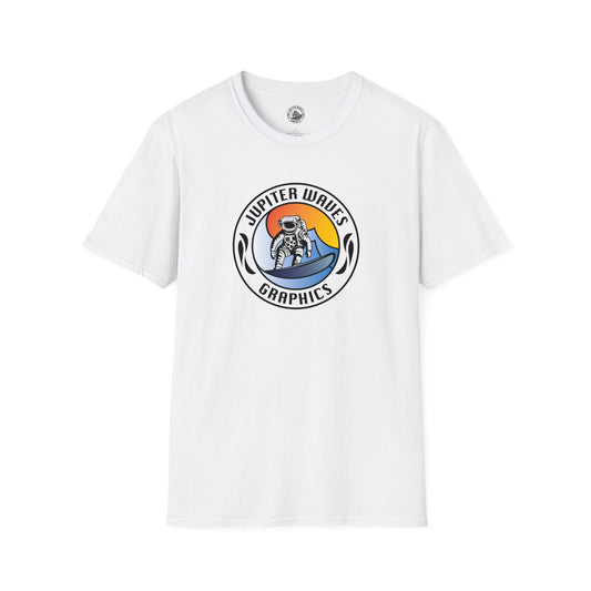 Jupiter Waves Graphics Color Logo T-shirt