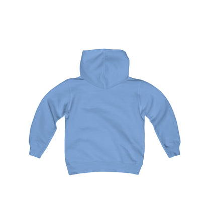 Jupiter Waves Graphics Logo / Youth Heavy Blend Hooded Sweatshirt