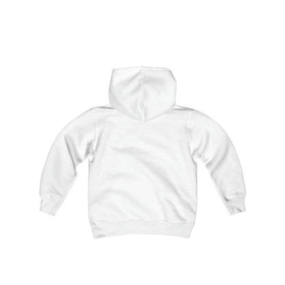 Jupiter Waves Graphics Logo / Youth Heavy Blend Hooded Sweatshirt