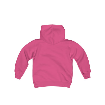 Jupiter Waves Graphics Logo / Youth Heavy Blend Hooded Sweatshirt