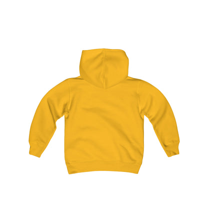 Jupiter Waves Graphics Logo / Youth Heavy Blend Hooded Sweatshirt