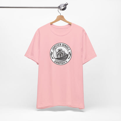 Jupiter Waves Graphics B/W logo T-shirt