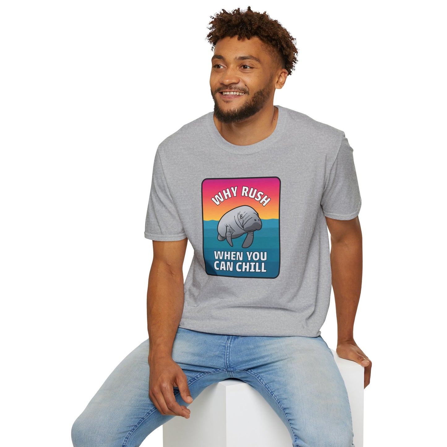 Manatee Shirt, Sea Cow, Beach shirt, Gift for friends and family, Calm Vibes Shirt, Vacation Mode Shirt, Animal Shirt, Fun Shirt