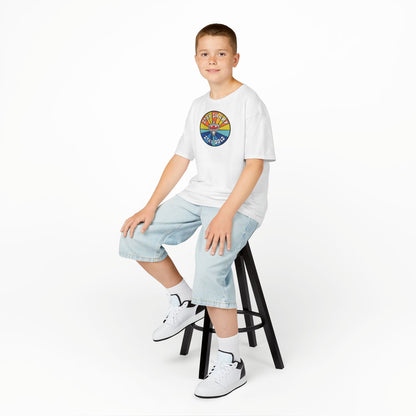 Kids Shark T-Shirt - "STAY SHARP" "STAY BOLD"