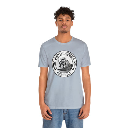 Jupiter Waves Graphics B/W logo T-shirt