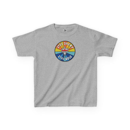 Kids Shark T-Shirt - "STAY SHARP" "STAY BOLD"