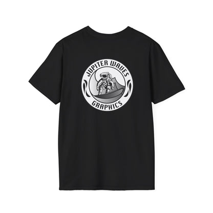 Jupiter Waves Graphics B/W Logo Shirt