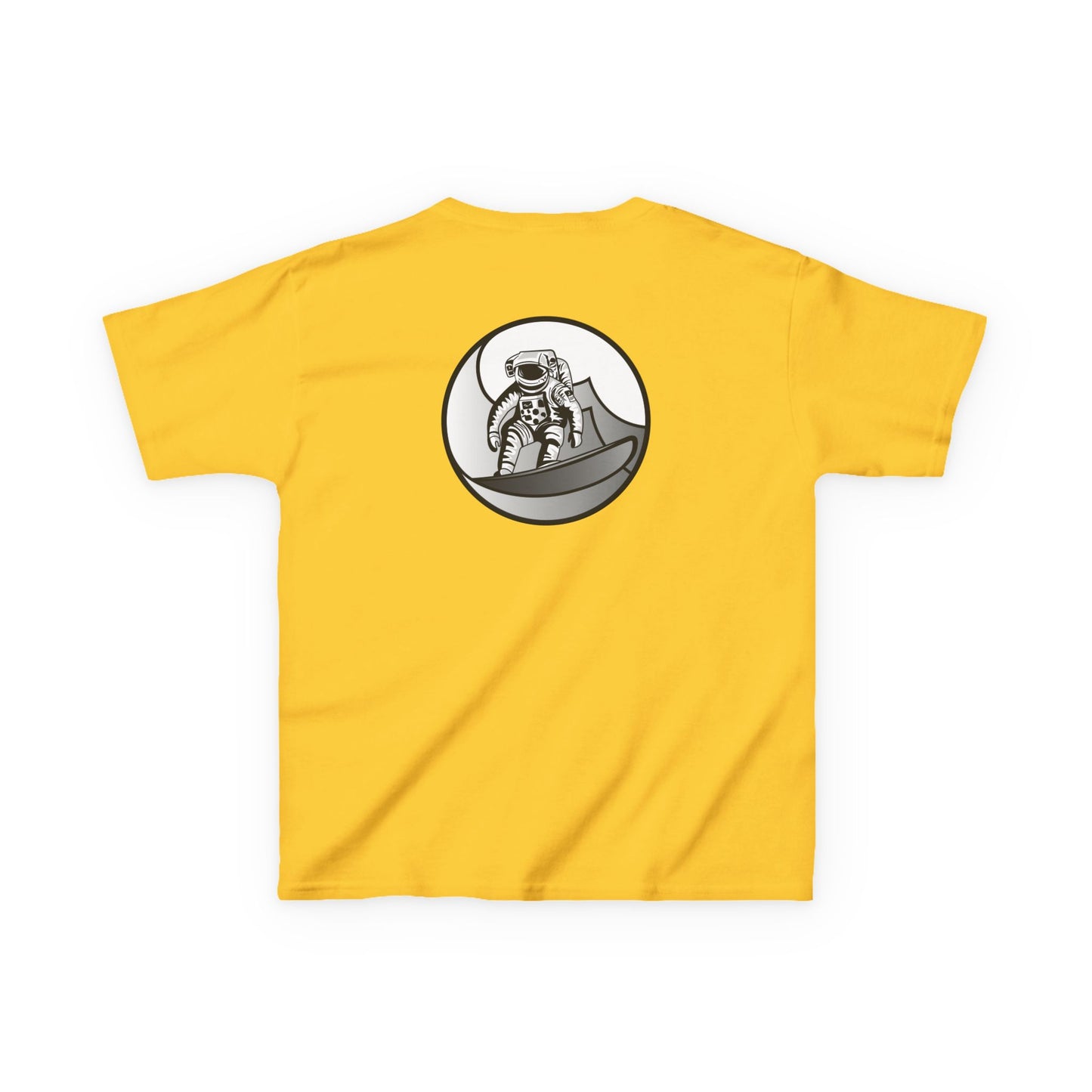 Kids Jupiter Waves Graphics Black and White Logo Shirt.