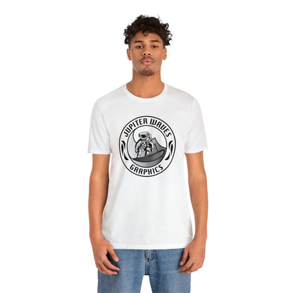 Jupiter Waves Graphics B/W logo T-shirt