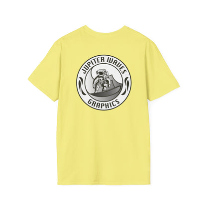 Jupiter Waves Graphics B/W Logo Shirt