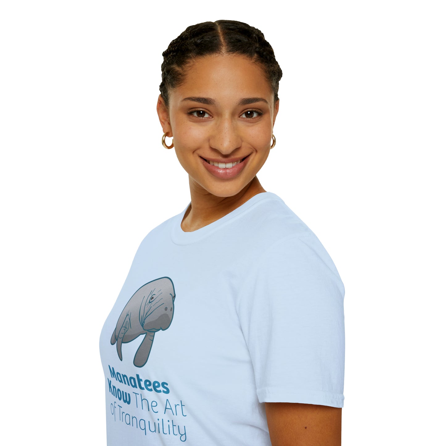 Manatee T-Shirt "Manatees Know The Art of Tranquility"