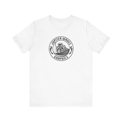 Jupiter Waves Graphics B/W logo T-shirt