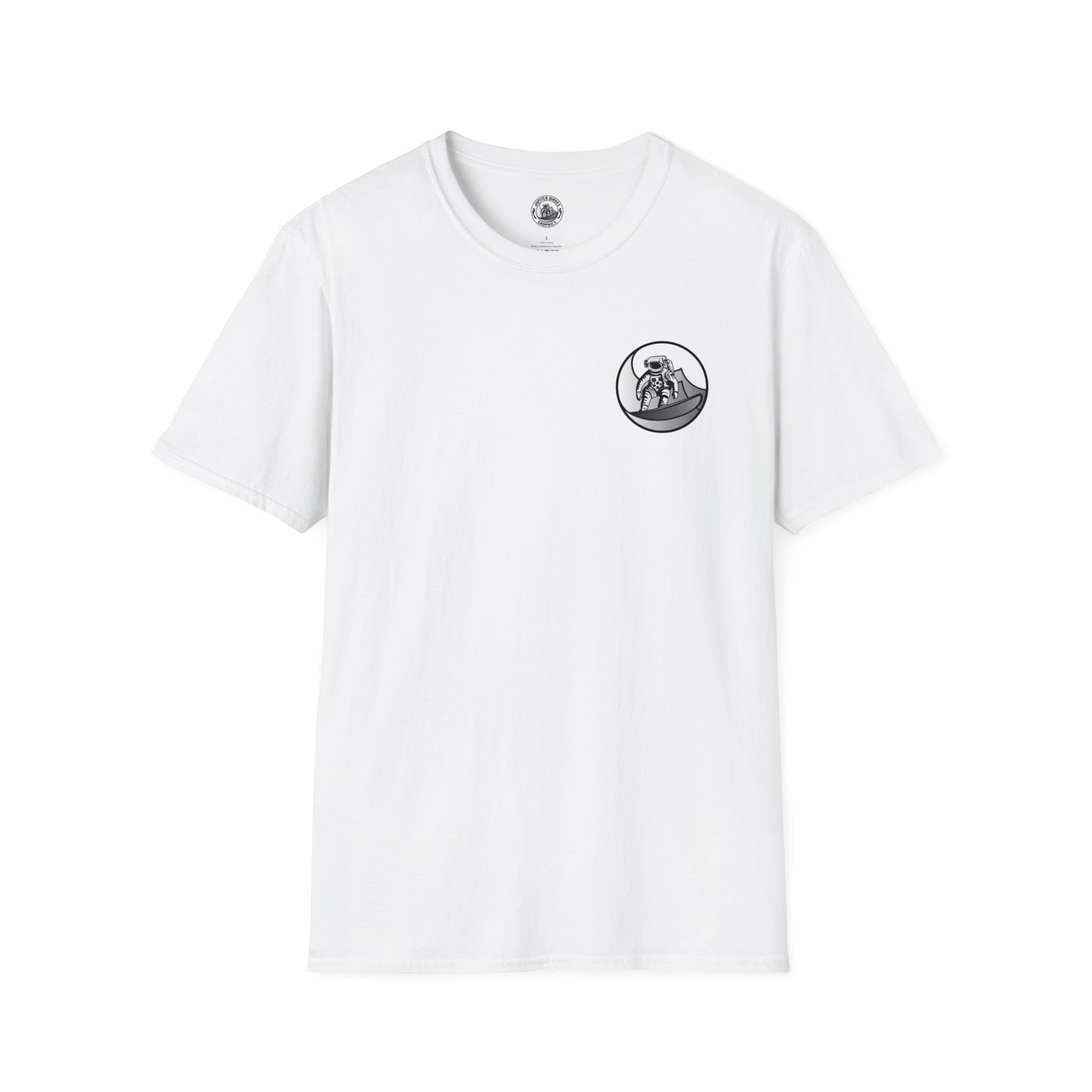 Jupiter Waves Graphics B/W Logo Shirt