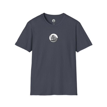 Jupiter Waves Graphics B/W Logo Shirt