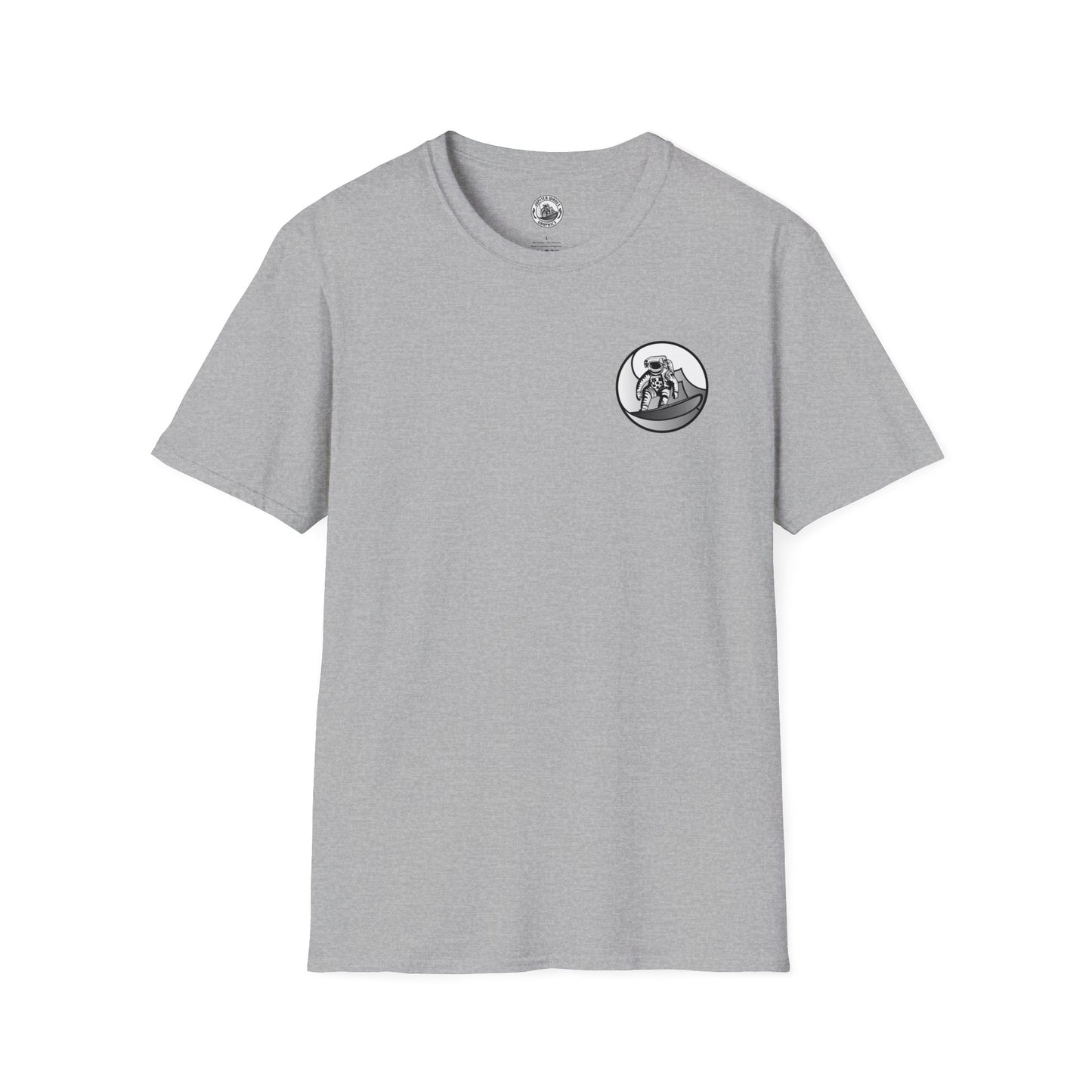 Jupiter Waves Graphics B/W Logo Shirt