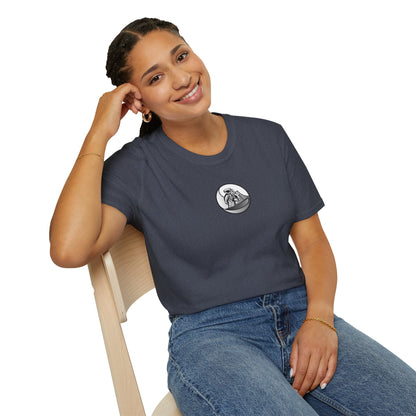 Jupiter Waves Graphics B/W Logo Shirt
