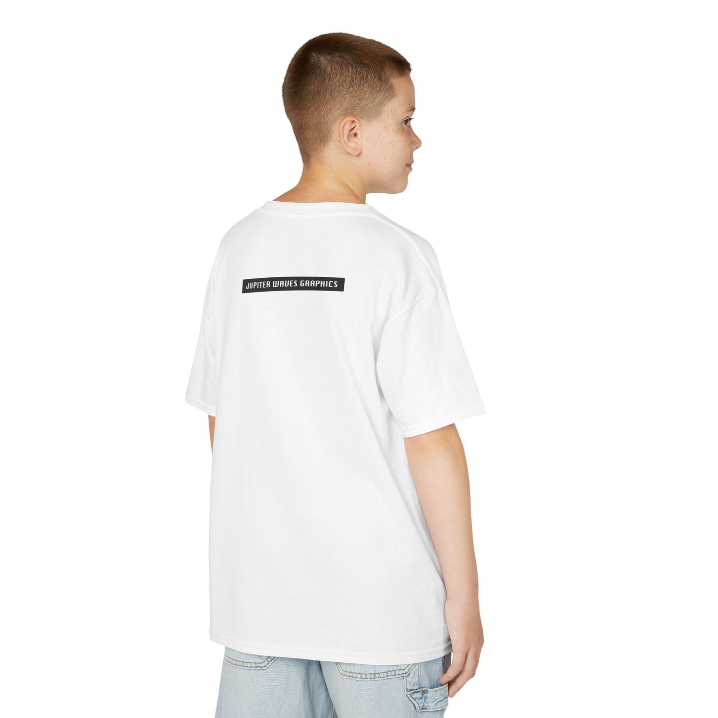 Kids Shark T-Shirt - "STAY SHARP" "STAY BOLD"