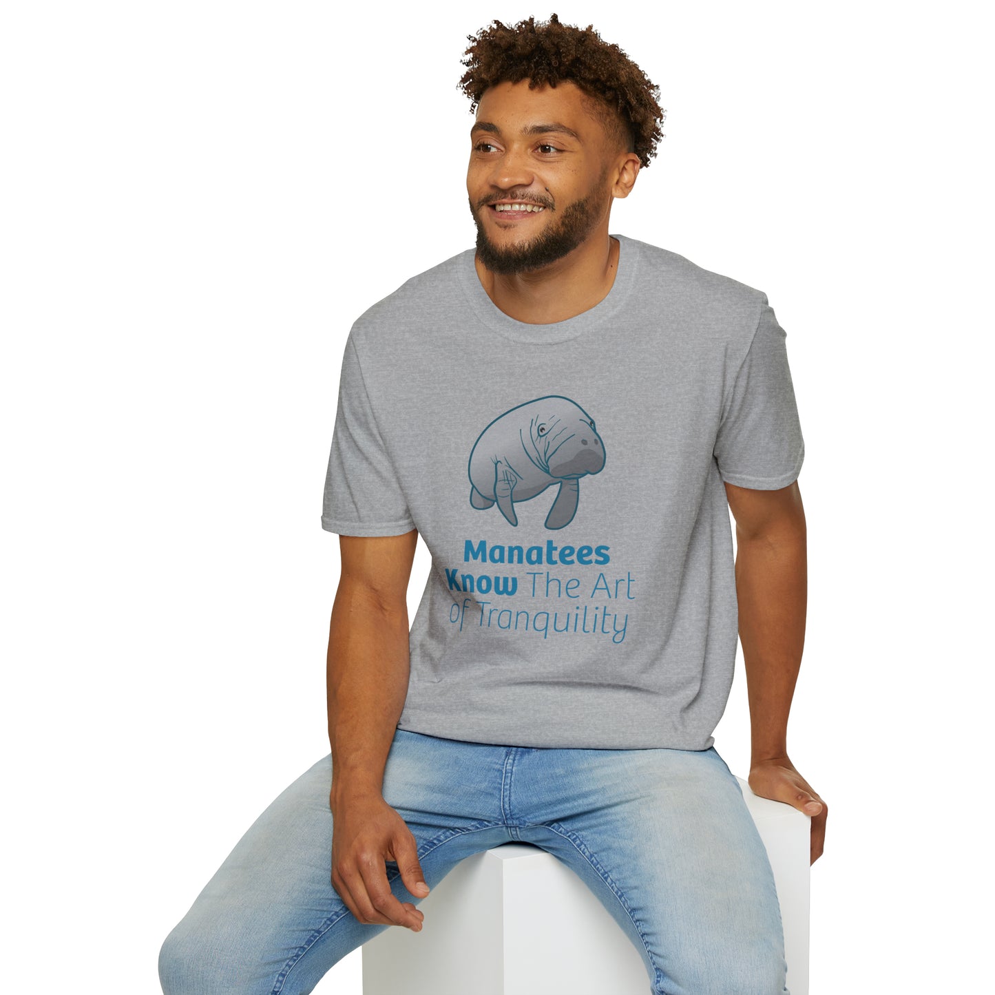 Manatee T-Shirt "Manatees Know The Art of Tranquility"