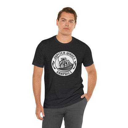 Jupiter Waves Graphics B/W logo T-shirt