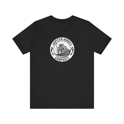 Jupiter Waves Graphics B/W logo T-shirt