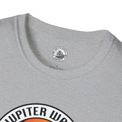 Jupiter Waves Graphics Color Logo T-shirt