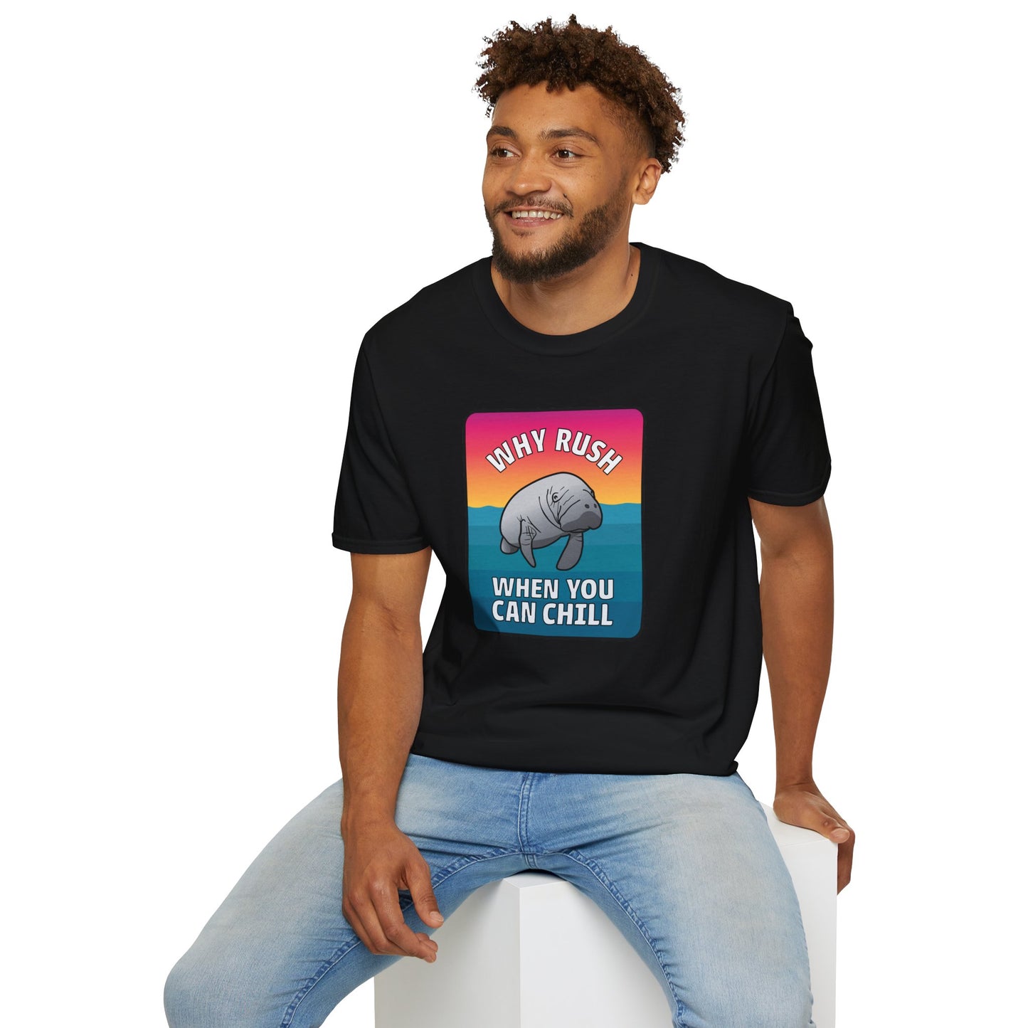 Manatee Shirt, Sea Cow, Beach shirt, Gift for friends and family, Calm Vibes Shirt, Vacation Mode Shirt, Animal Shirt, Fun Shirt