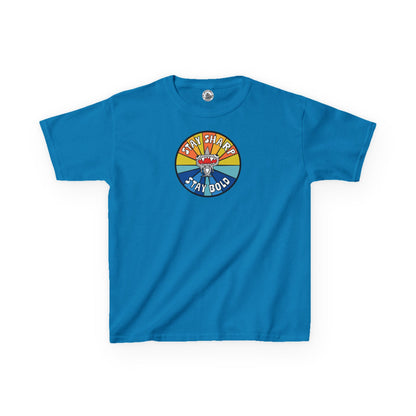 Kids Shark T-Shirt - "STAY SHARP" "STAY BOLD"