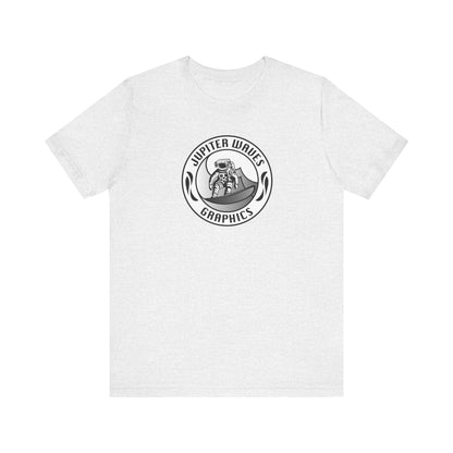 Jupiter Waves Graphics B/W logo T-shirt