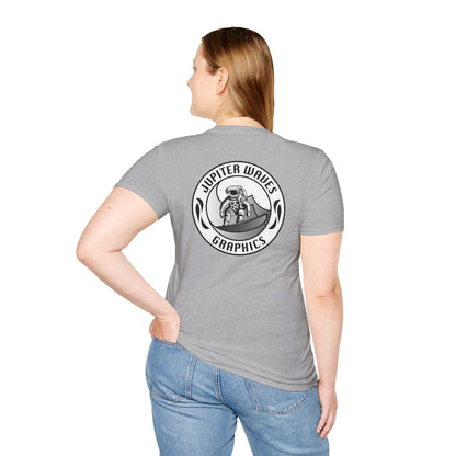 Jupiter Waves Graphics B/W Logo Shirt
