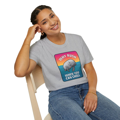 Manatee Shirt, Sea Cow, Beach shirt, Gift for friends and family, Calm Vibes Shirt, Vacation Mode Shirt, Animal Shirt, Fun Shirt