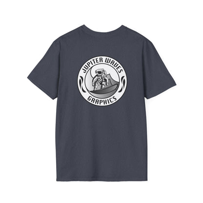 Jupiter Waves Graphics B/W Logo Shirt