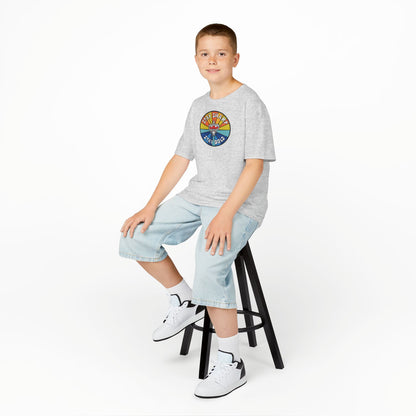 Kids Shark T-Shirt - "STAY SHARP" "STAY BOLD"