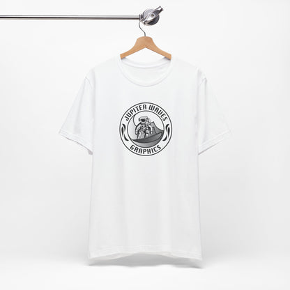Jupiter Waves Graphics B/W logo T-shirt